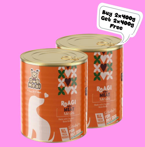 Dog Meal Raagi with Meat Meals Dog Wet Food