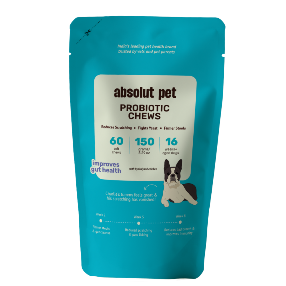 Absolut Pet Probiotics Gut Health Dog Supplements Dogs-Health & Wellness Absolut Pet 60pcs