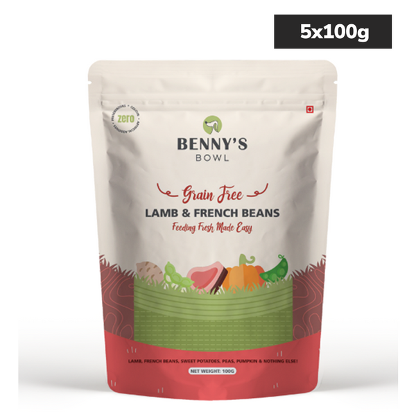 Bennys Bowl Lamb and French Beans Dog Fresh and Wet Food