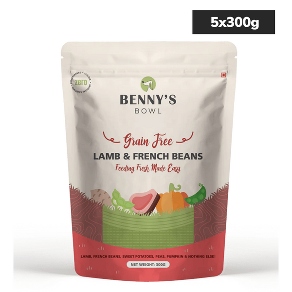 Bennys Bowl Lamb and French Beans Dog Fresh and Wet Food