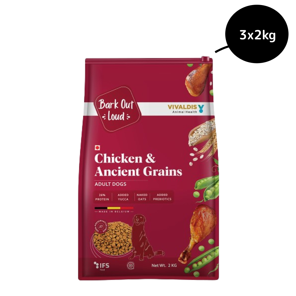 Bark Out Loud Chicken & Ancient Grains Adult Dog Dry Food