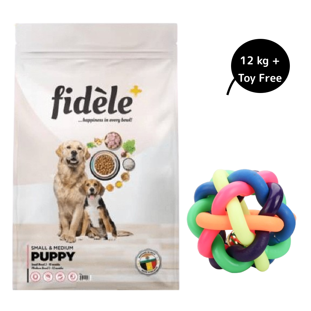 Fidele Plus Small and Medium Puppy Dry Food