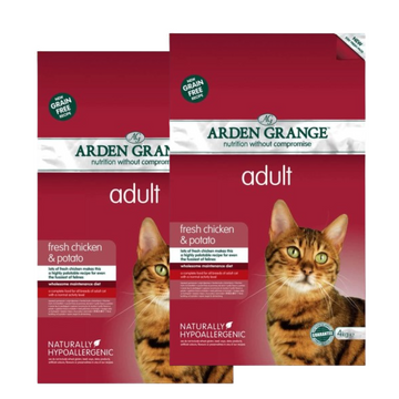 Arden Grange Grain Free Adult Cat Dry Food | Fresh Chicken & Potato