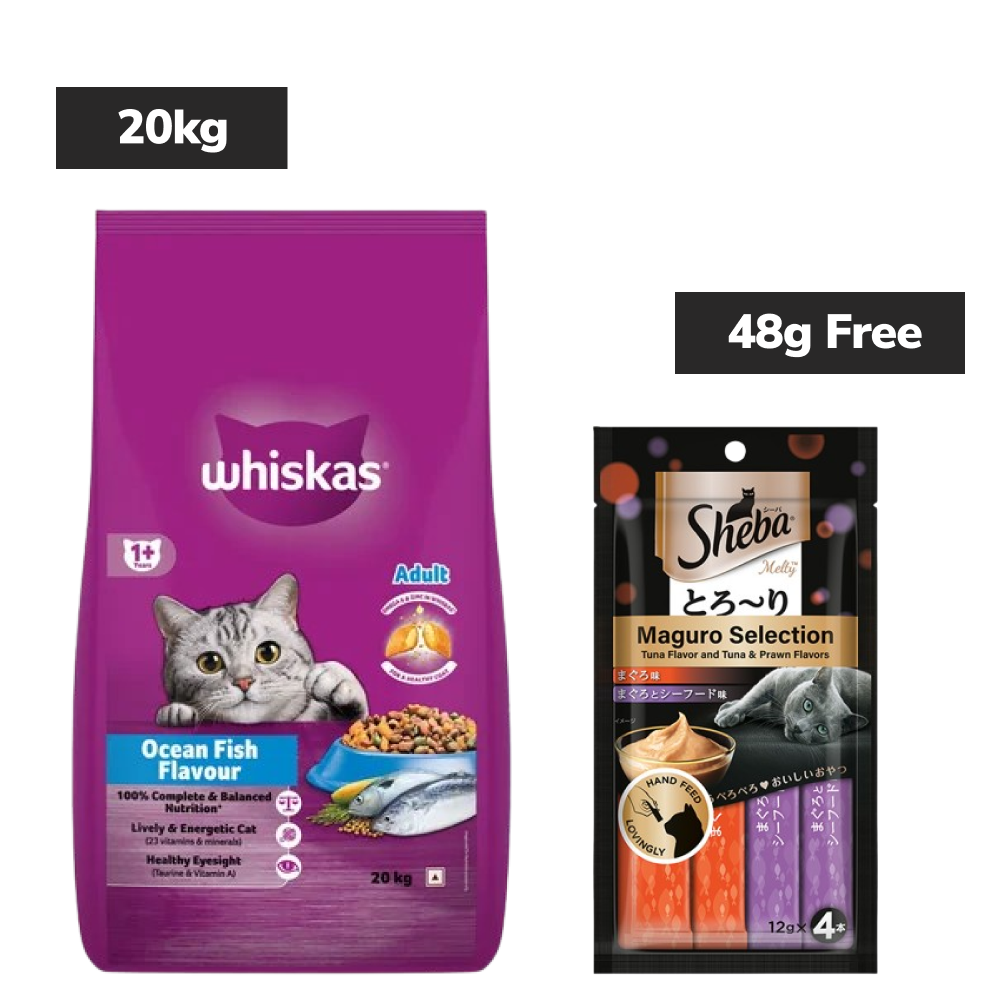 Whiskas Ocean Fish Flavour Adult Cat Dry Food