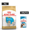 Royal Canin Golden Retriever Puppy Dog Dry Food Dogs- Dry Food Royal Canin 3kg+140g (Wet Free)