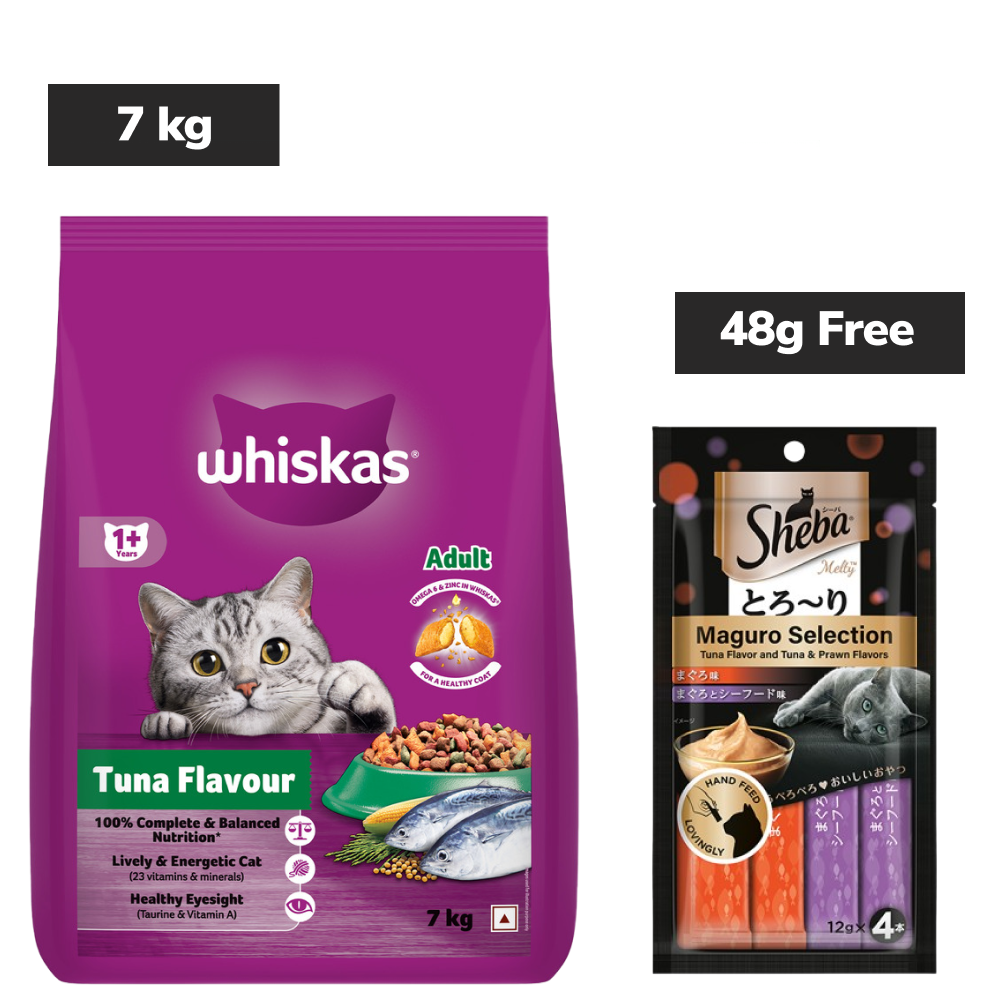 Whiskas Tuna Flavour Adult Cat Dry Food