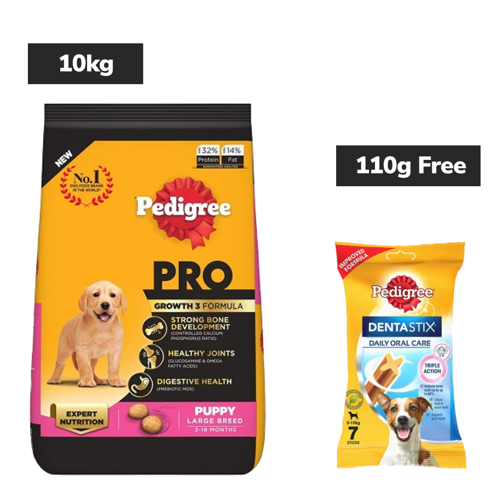 Pedigree PRO Expert Nutrition for Large Breed Puppy (3 to 18 Months) Dog Dry Food