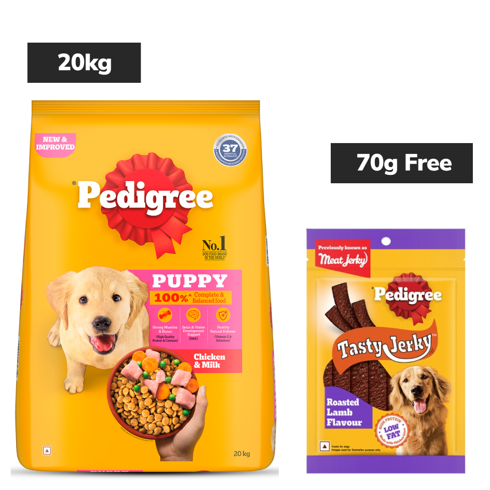 Pedigree Chicken and Milk Puppy Dog Dry Food