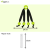 Trixie Ball on a Strap Toy for Dogs (Green) Dogs-Toys Trixie