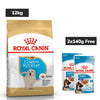 Royal Canin Golden Retriever Puppy Dog Dry Food Dogs- Dry Food Royal Canin 12kg+2x140g (Wet Free)