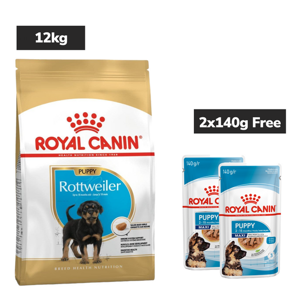 Royal Canin Rottweiler Puppy Dog Dry Food