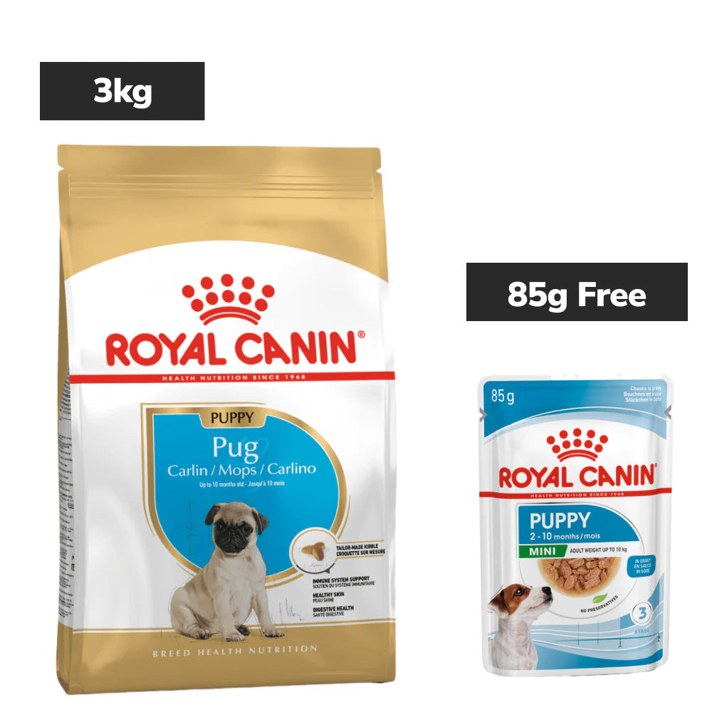 Royal Canin Pug Puppy Dog Dry Food Dogs- Dry Food Royal Canin