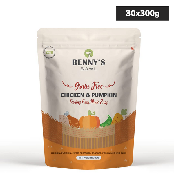 Bennys Bowl Chicken and Pumpkin Dog Fresh and Wet Food