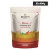 Bennys Bowl Chicken and Rice Dog Fresh and Wet Food Dogs-Fresh Food Bennys Bowl 30x100g