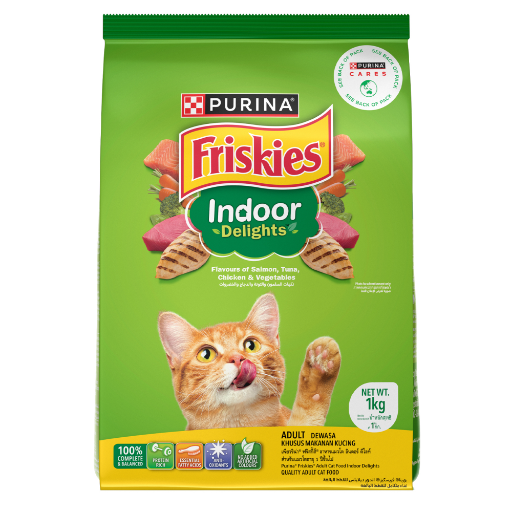 Friskies Indoor Delights Adult Cat Dry Food