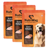 NutriWag Fresh Chicken, Rice and Vegetables Dog Wet Food Dogs-Fresh Food Heads Up for Tails 3x300g