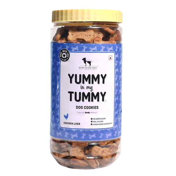 HUFT Yummy in my Tummy Chicken Liver Cookies Dog Treats
