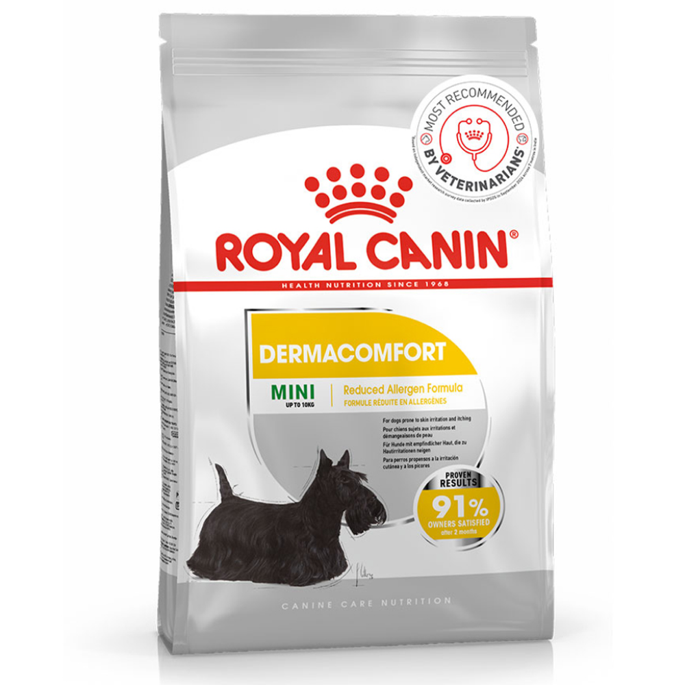 Royal Canin Dermacomfort Mini for Small Dog Dry Food Dogs- Dry Food Royal Canin