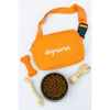 Talking Dog Club Dog Mama Waist Pouch Carry All Tote Bag for Women (Orange) Pet Parent-Clothing & Accessories Talking Dog Club Dropship