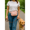 Talking Dog Club Dog Mama Waist Pouch Carry All Tote Bag for Women (Dusty Rose) Pet Parent-Clothing & Accessories Talking Dog Club Dropship 20x16.5cm