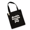 Talking Dog Club Double Income Single Pup Carry All Tote Bag for Women (Black) Pet Parent-Clothing & Accessories Talking Dog Club Dropship