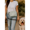 Talking Dog Club Dog Mama Waist Pouch Carry All Tote Bag for Women (Sage Green) Pet Parent-Clothing & Accessories Talking Dog Club Dropship 20x16.5cm