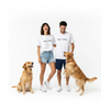 Hoomans Dogs > People Oversized T Shirt for Men and Women (White) Pet Parent-Clothing & Accessories Hoomans Dropship