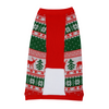 Petsnugs Nordic Knit Sweater for Dogs and Cats (Red/White/Green) Both-Clothing & Accessories Petsnugs Dropship
