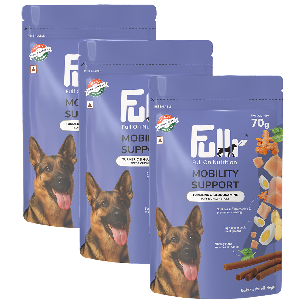 Fullr Mobility Support Soft and Chewy Stick Dog Treats Dog Treats + Others Fullr 3x70g