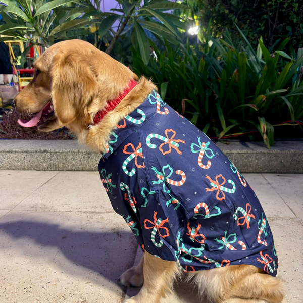 15 Furries Candy Cane Decor Shirt for Dogs
