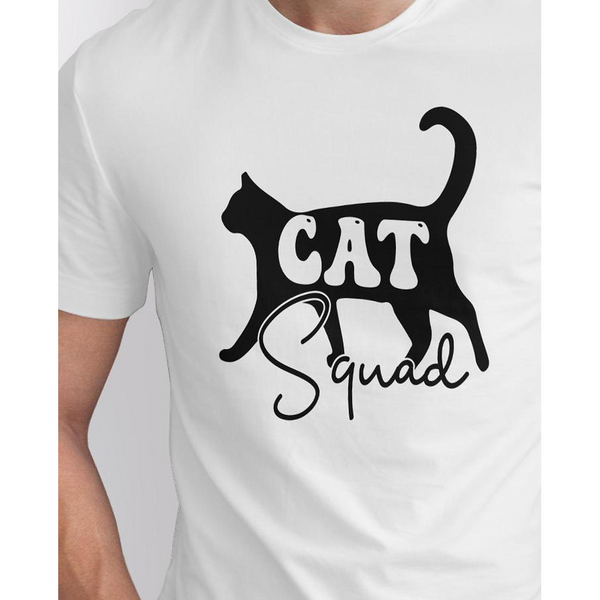 Seek Buy Love Cat Squad Tee (White)