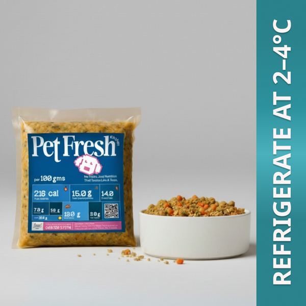 3-Day Chicken & Carrots Home Meal Pack  for Dogs by Pet Fresh Kitchen