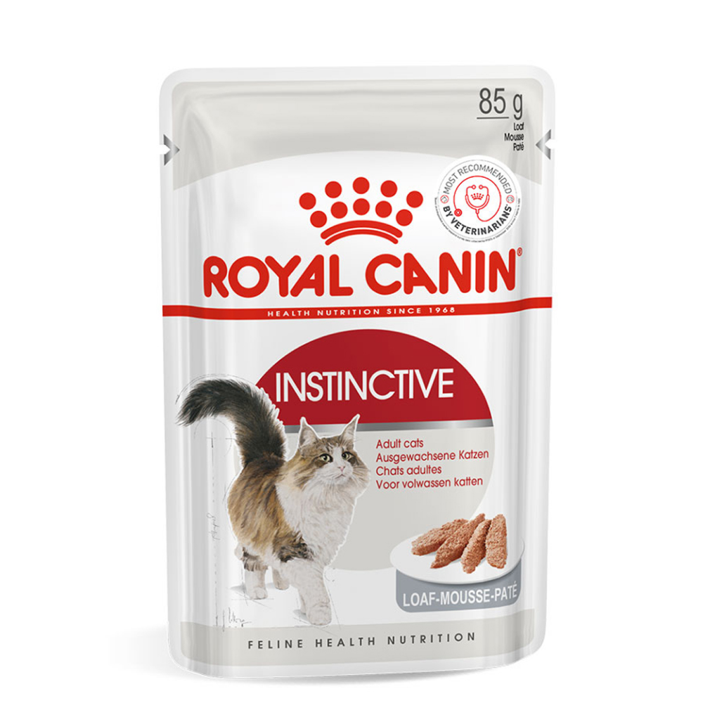 Royal Canin Instinctive Adult Loaf Mousse Cat Wet Food Cats-Wet Food Royal Canin 48x85g