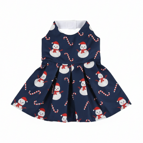 15 Furries Snowman Dress for Dogs (Dark Blue)