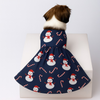 15 Furries Snowman Dress for Dogs (Dark Blue) Dogs-Clothing & Accessories 15 Furries Dropship XS