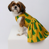 15 Furries Pine Tree Mendous Dress for Dogs (Mustard) Dogs-Clothing & Accessories 15 Furries Dropship XS