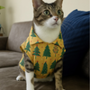 15 Furries Pine Tree Mendous Joy Shirts for Cats (Mustard) Dogs-Clothing & Accessories 15 Furries Dropship
