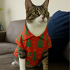 15 Furries Pine Tree Mendous Joy Shirts for Cats (Red) Dogs-Clothing & Accessories 15 Furries Dropship XS