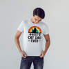 Seek Buy Love Best Cat Dad Ever Regular Tshirt (White) Pet Parent-Clothing & Accessories Seek Buy Love Dropship