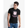 Seek Buy Love Cats Are My Valentine Unisex Tee (Black) Pet Parent-Clothing & Accessories Seek Buy Love Dropship