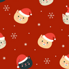 15Furries Snowy Cats Bandana for Dogs and Cats Dogs-Clothing & Accessories 15 Furries Dropship