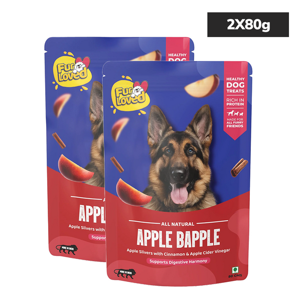 FurLoved Apple Bapple Dog Treats