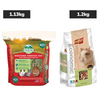 Oxbow Western Timothy Hay and Vitapol Economic Food for Rabbits and Guinea Pigs Combo Hamster & Guinea pigs Oxbow 1.13kg+1.2kg