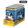 Purina Felix Gravy Lover Chicken Chunks Adult Complete and Balanced Cat Wet Food Cats-Wet Food Felix 12x70g