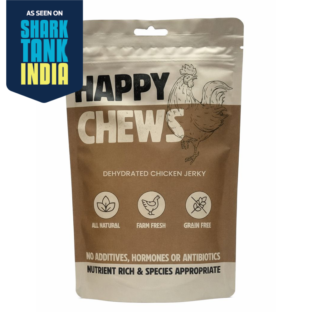 Nootie Happy Chew Dehydrated Chicken Jerky Dog Treat Dog Treats + Others Nootie 70g