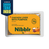 Nibblr By Nootie Wholesome Chicken Liver with Pumpkin Ready to Eat Meal Dog Wet Food Dogs-Fresh Food Nootie 300g