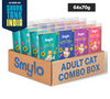 Smylo Adult Variety Combo, Tuna, Chicken & Mackerel, Fresh & No-Preservative Wet Cat Food
