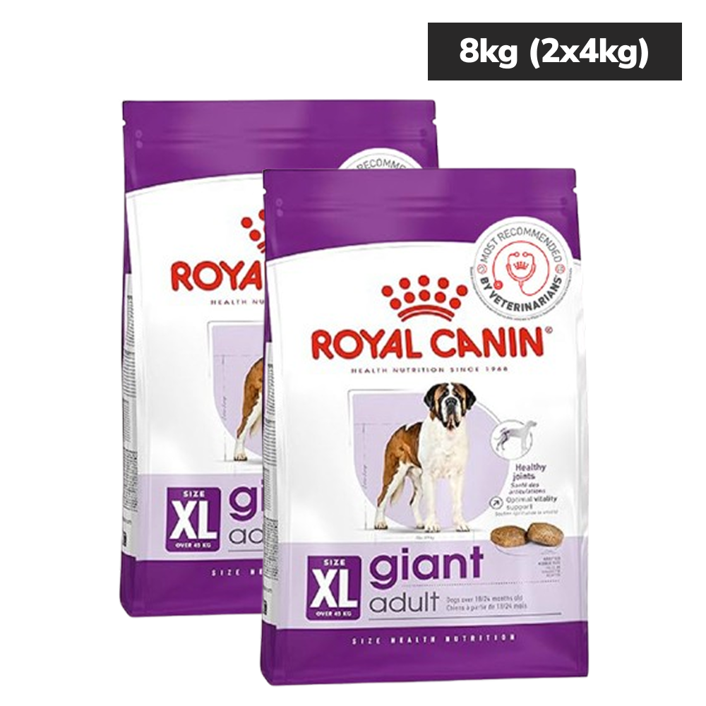 Royal Canin Giant Adult Dog Dry Food Dogs- Dry Food Royal Canin 8kg (2x4kg)