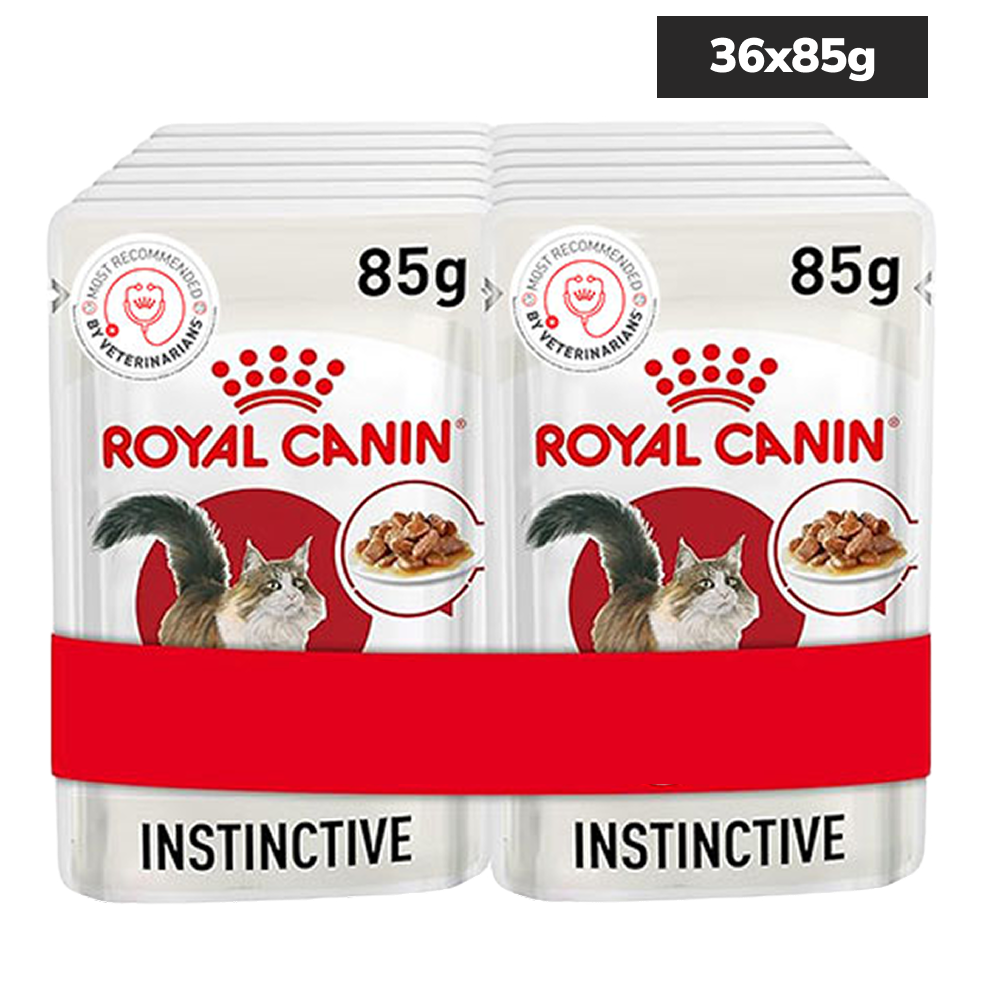 Royal Canin Instinctive Adult Gravy Cat Wet Food Cats-Wet Food Royal Canin 36x85g