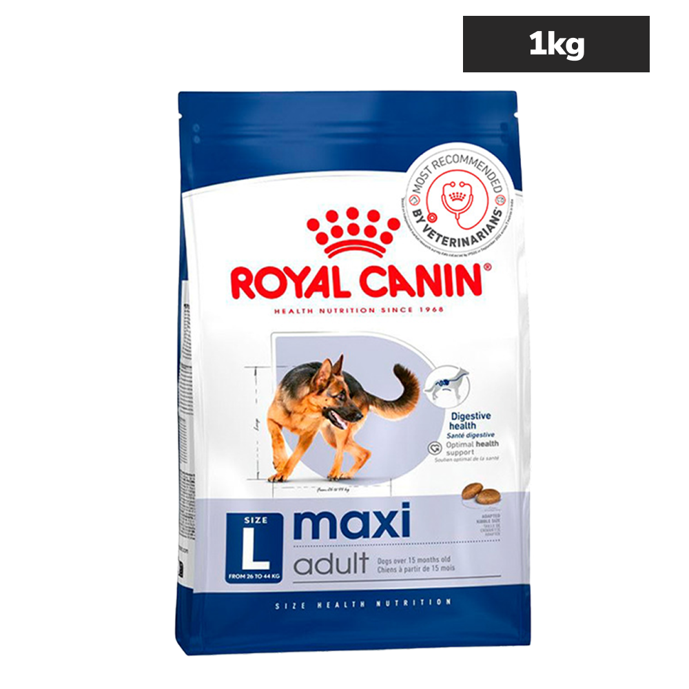 Royal Canin Maxi Adult Dog Dry Food Dogs- Dry Food Royal Canin 1kg